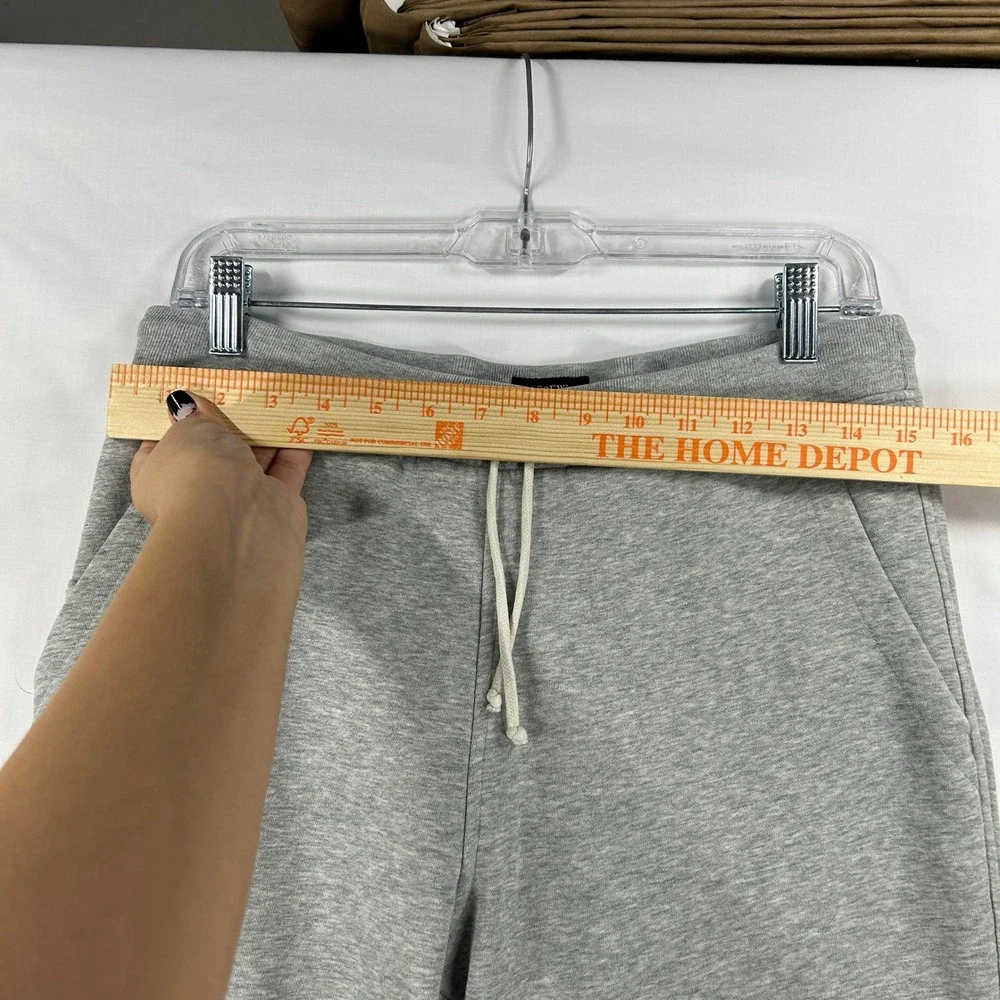 J.Crew Authentic Fleece Grey Jogger Sweatpants – Casual Athletic Lounge Pants M
